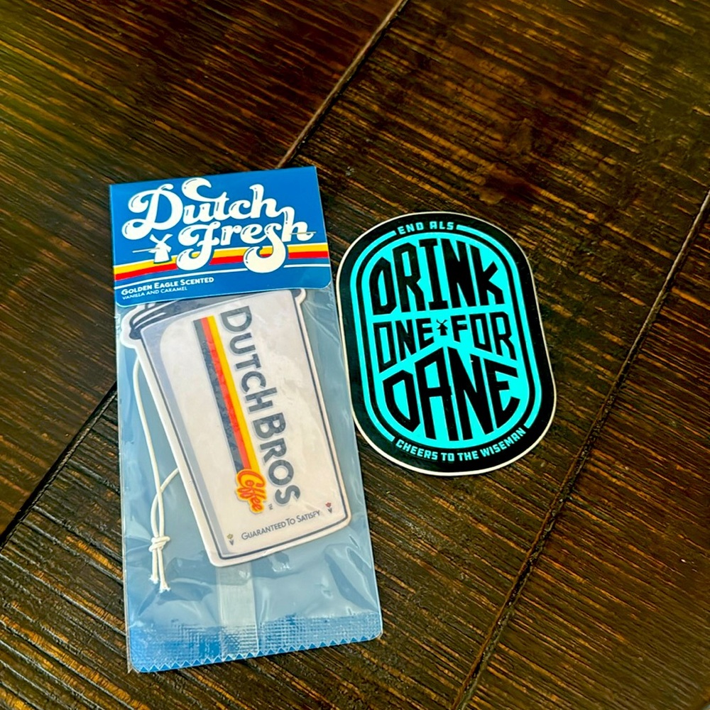 Air fresher and sticker
